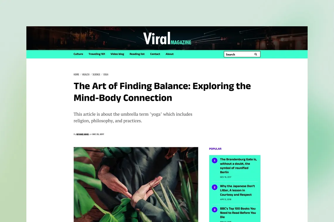 Viral preview