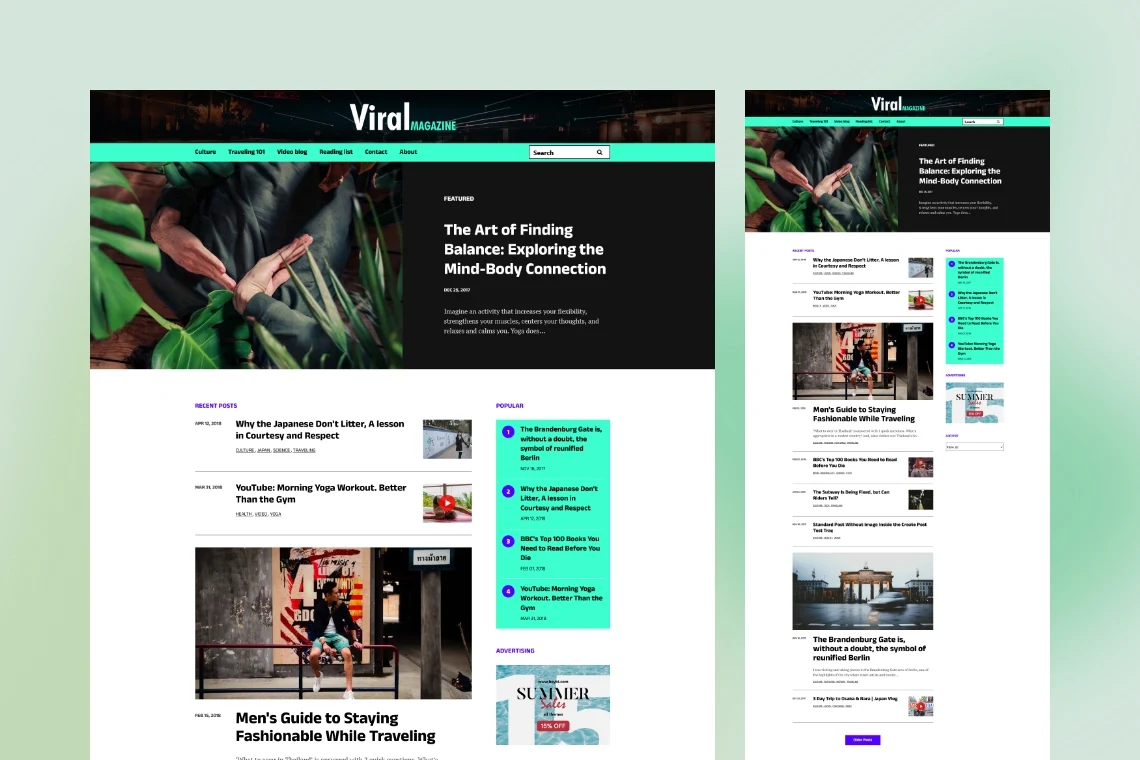 Viral cover